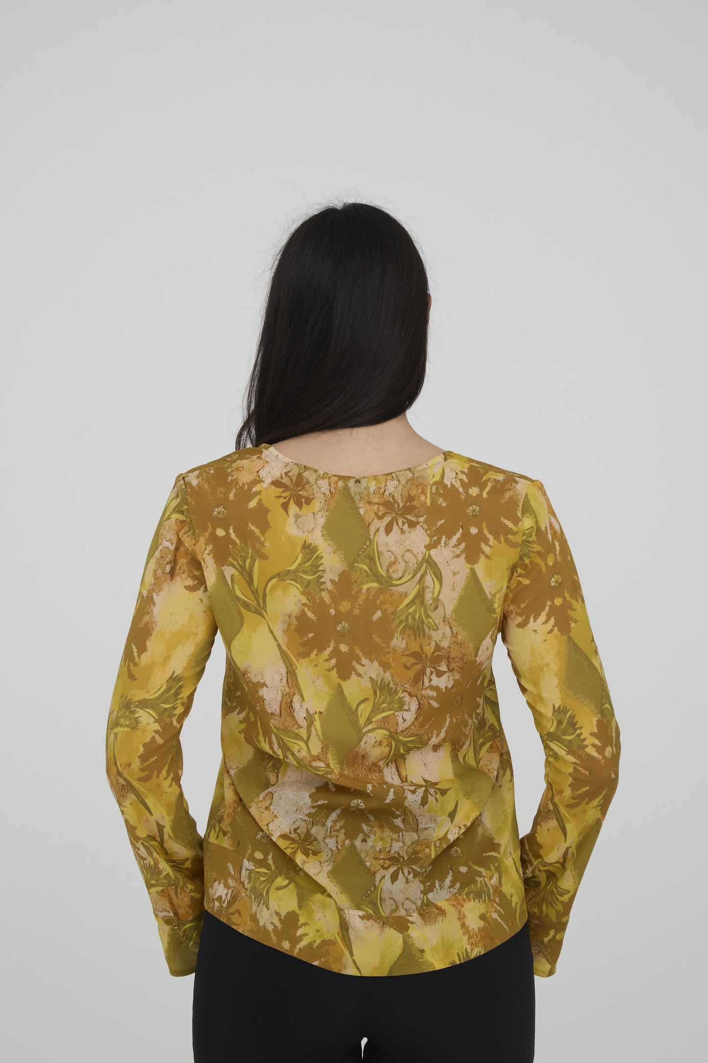 CA009-PAGODA SHIRT-YELLOW MIX-GSS