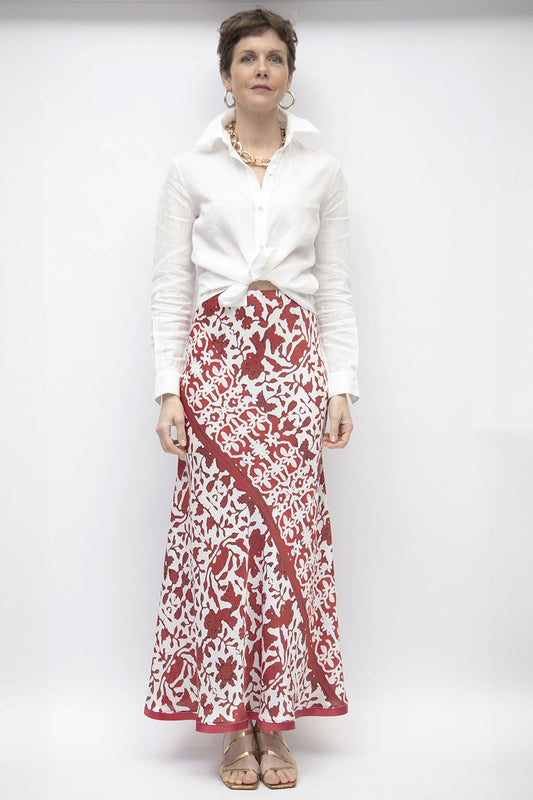 GO002/R1-GONNA UNA ST RED IKAT-SVS