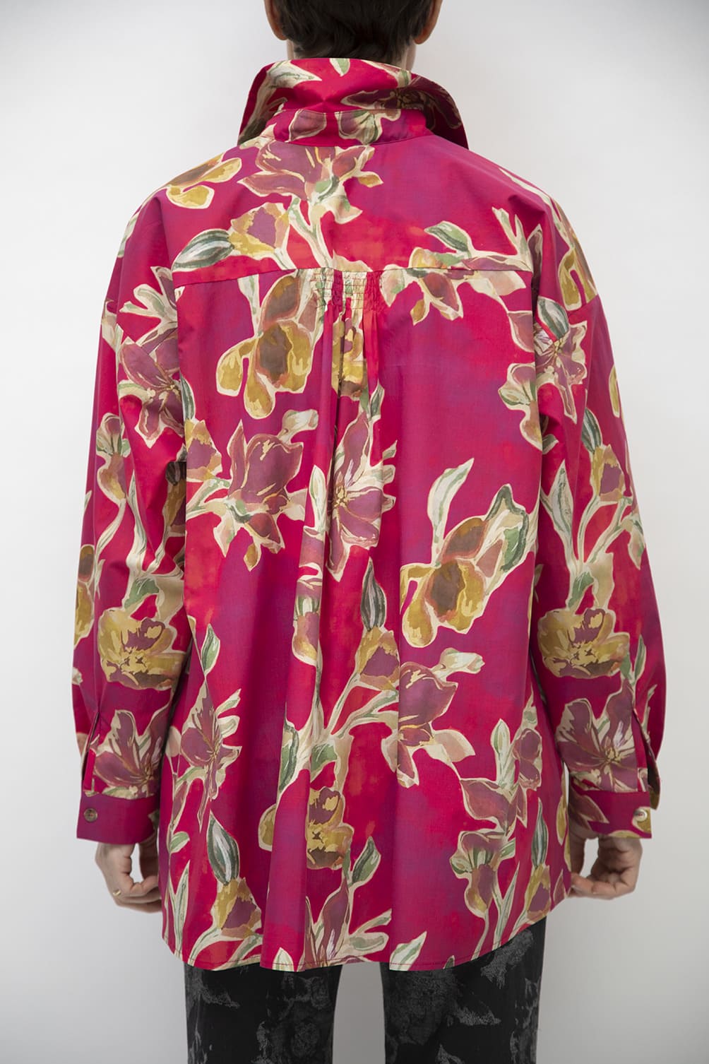 CA026-CAMICIA GIOIA ST ABS RED FLOWER