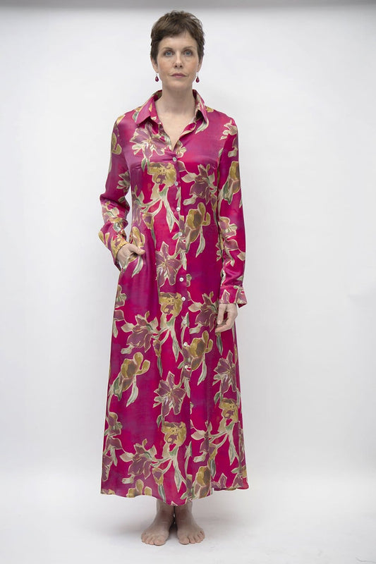 AB121-ABITO SRI ABS RED FLOWER