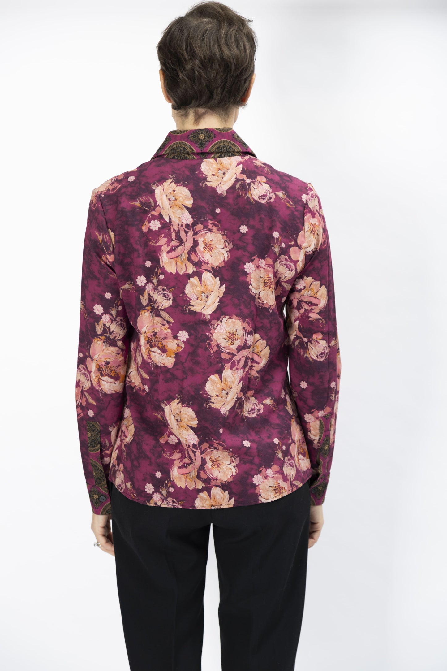 CA002-27-CCS CAMICIA MARIA MIX STAMPA FIORE