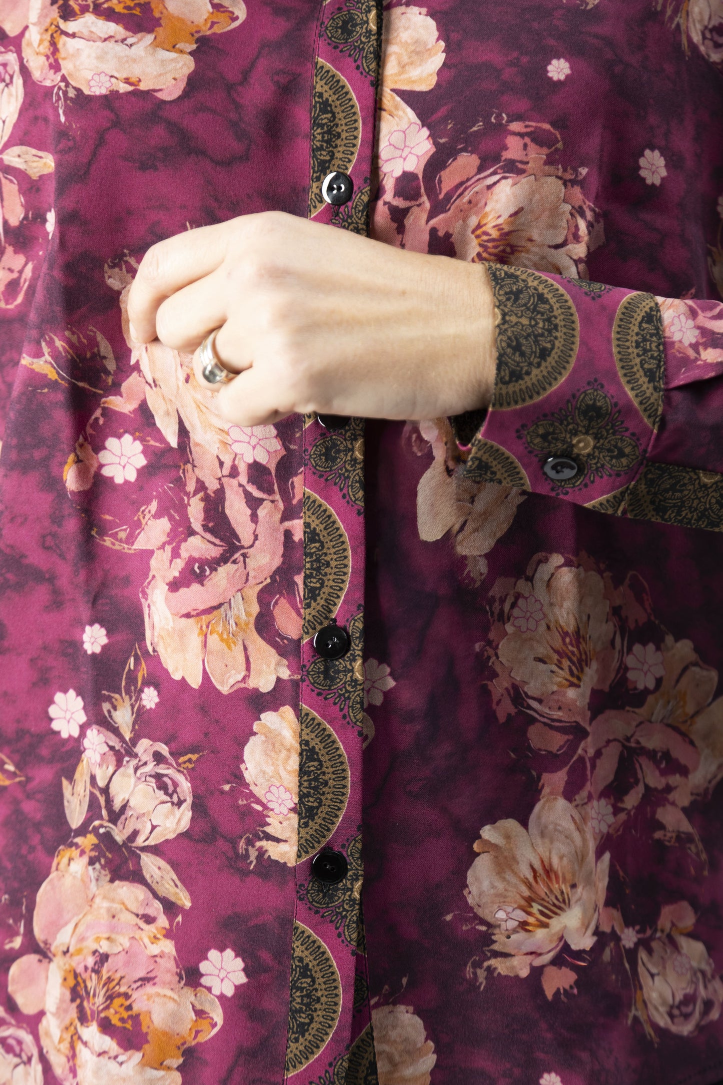 CA002-27-CCS CAMICIA MARIA MIX STAMPA FIORE