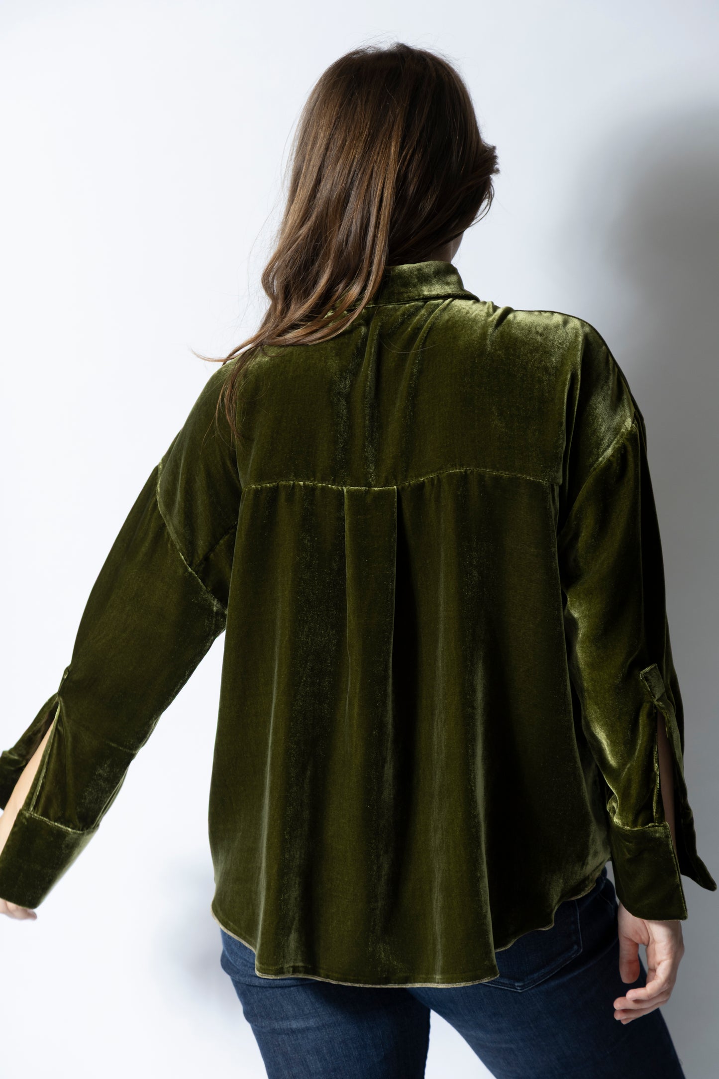 CA046-VFU CASACCA ZHINA VELLUT0 MILITARE