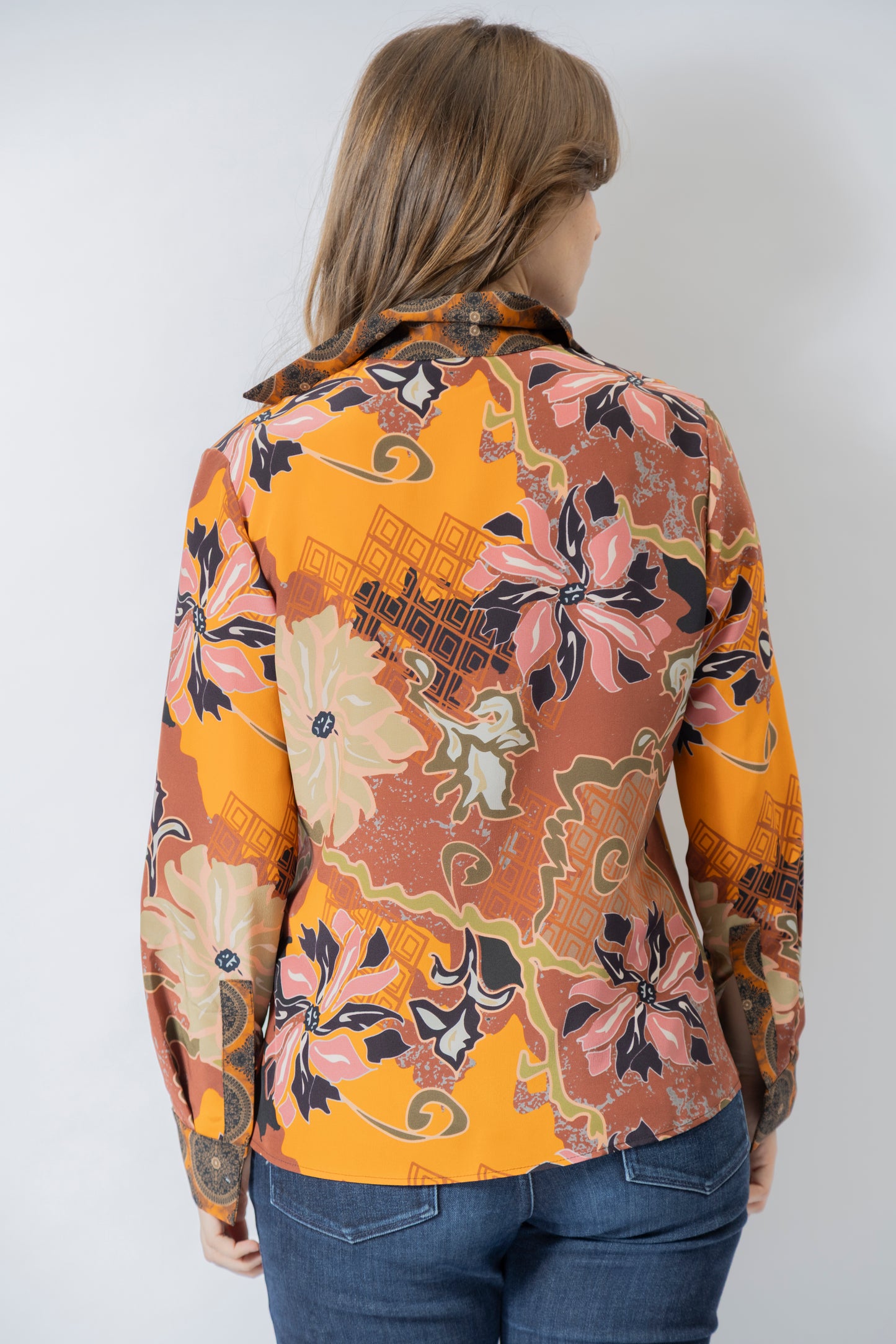 CA002-27-CCS CAMICIA MARIA STAMPA MIX ASTRATTA